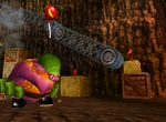 DK64 Screenshot Tropen Trubel Diddy Kong Bananen 8