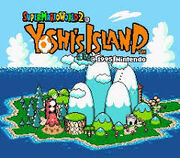 Isla de yoshi super mario world 2