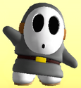 Grauer Shy Guy