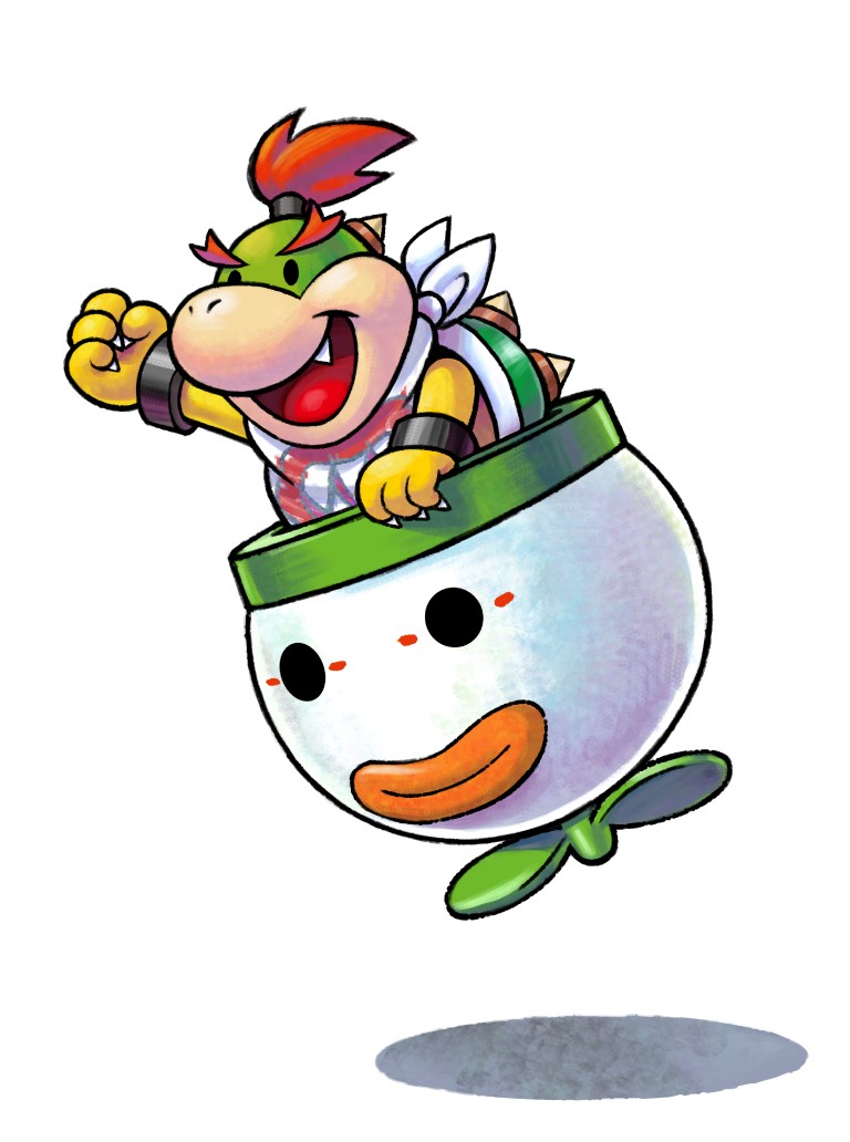 paper mario bowser jr