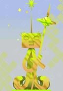 Statue de Squirpina XIV dans la Zone Interdite