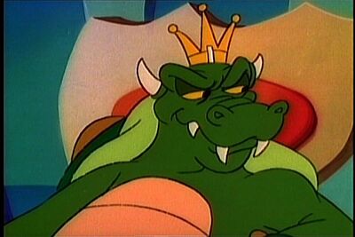 Peluche King Koopa Bowser Mario Bros Movie Chibi