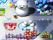 ChillyWatersSnowballChase.png (83 KB) Donkey Kong being chased by a snowball
