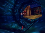 DK64 Screenshot Aqua Alptraum Diddy Kong Bananen 7