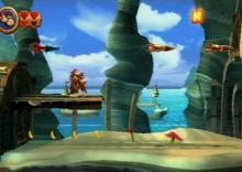 DKCR Screenshot 2-2 Sandiger Strandsand N