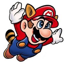 Mario Mapache en Super Mario Bros. 3