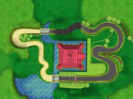 Mario Circuit MKDD overview