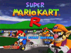 mario kart 64 characters select