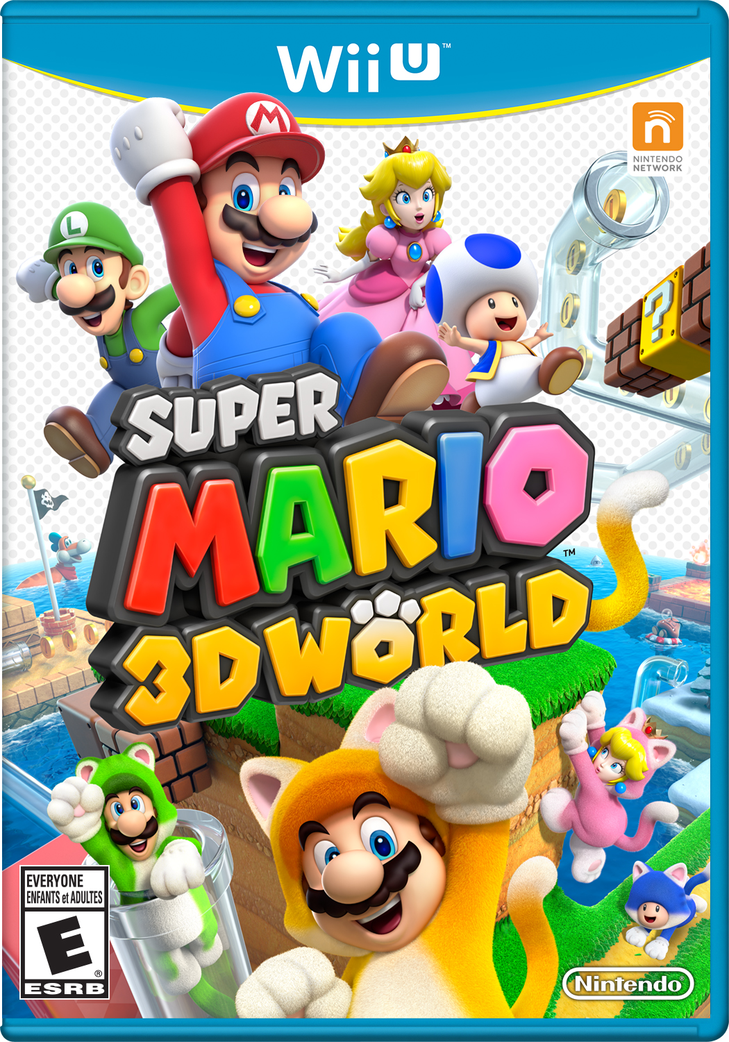 super mario 3d world logo png