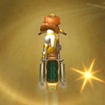 MKW Screenshot Prinzessin Daisy Sprungturbo Sport-Bike 5