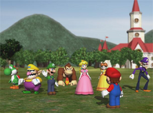 MP4 characters in intro scene