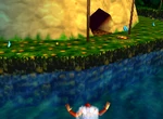 DK64 Screenshot Wunder Wald Lanky Kong Bananen 6