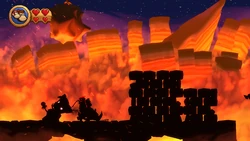 DKCR Screenshot Rauchgipfel