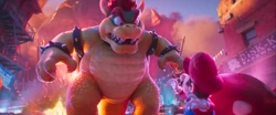 Enraged Bowser goes to fight , from .
