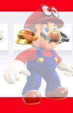 SMO Artwork Unsichtbarer Mario