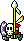 Super Mario World 2: Yoshi's Island sprite (long spear)