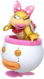 Wendy's artwork for Super Smash Bros