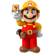 Builder Mario w block 
