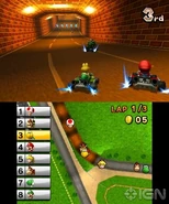 MK7 Screen 19.jpg (87 KB) Luigi Raceway's tunnel as seen here in Mario Kart 7.