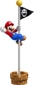 Flagpole Artwork - Super Mario 3D Land