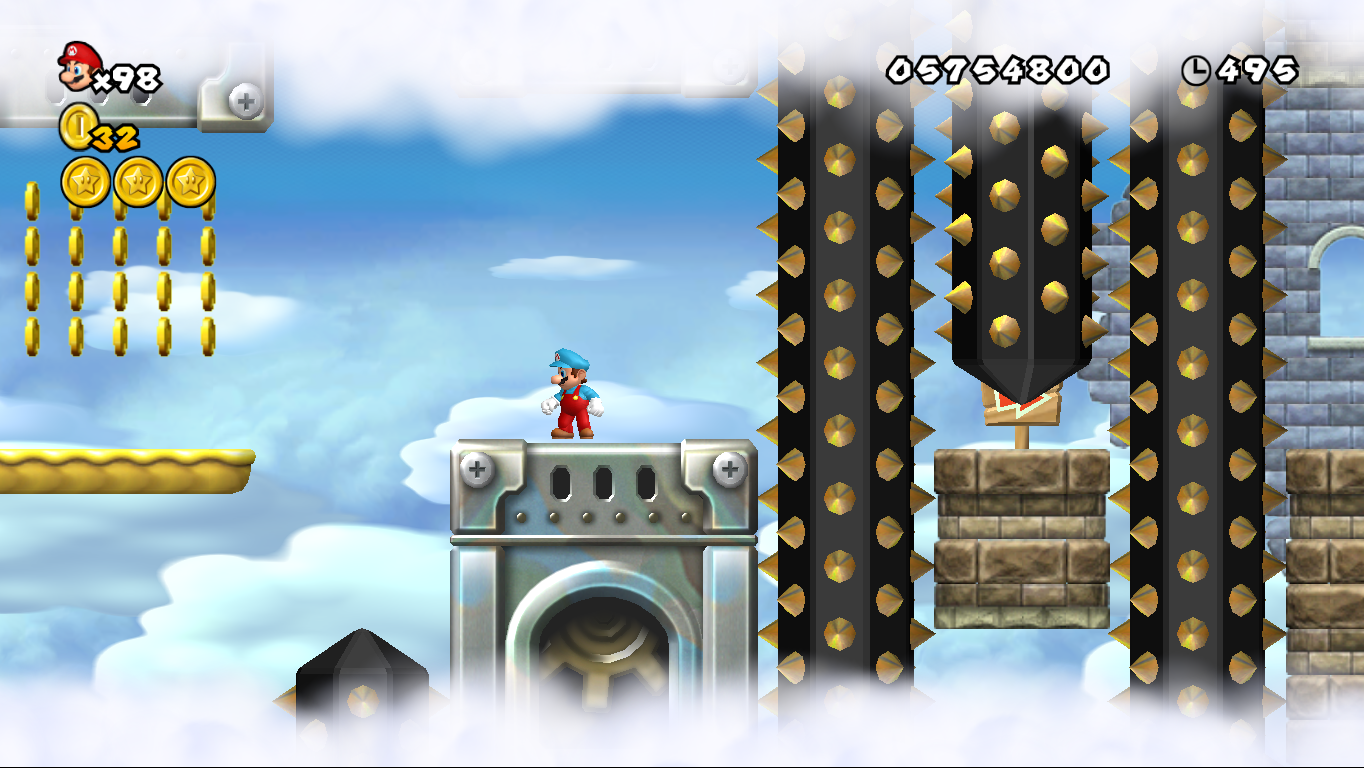 super mario bros wii all worlds