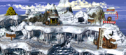 Gorilla Glacier - Overworld - Donkey Kong Country.png