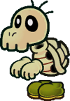 SPM Sprite Knochen-Koopa