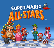 Super Mario All-Stars - Title Screen