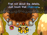 Chakron's voice in Mario & Luigi: Bowser's Inside Story