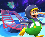 Icon der Trick-Version mit Pinguin-Luigi