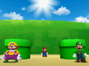 Mario, Luigi Wario Intro - Super Mario 64 DS