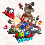 Super Mario Odyssey Main Artwork