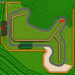 MarioKart64-FlowerCup-MarioRaceway-1-.jpg (3,41 MB) Diseño en Mario Kart 64.