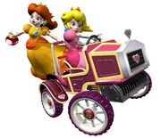 MKDD Artwork Peach & Daisy