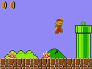 Dos Pinchones en Super Mario Bros.