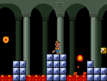 SMASMB3 Screenshot Lava Blub