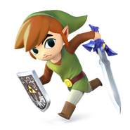 SSB4 Sprite Toon-Link 4