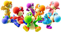 Les différents Yoshis