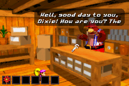 DKC3GBA Screenshot Barters Tauschbörse.png (13 KB) Barters Tauschbörse (GBA)