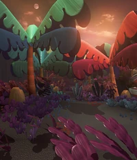 Die herrliche Flora ist ein Genuss fürs Auge.