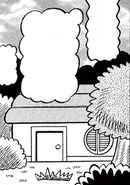 Le Vilage Goomba tel qu'il apparaît dans Super Mario Manga Adventures