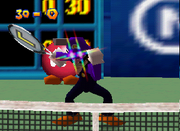 Waluigi MT64 glowing eyes