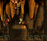 DKC Screenshot Reptilien-Rabatz