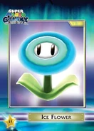 La carte Fleur de glace dans Super Mario Galaxy