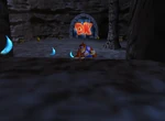 DK64 Screenshot Kristall Kaverne Lanky Kong Bananen 1