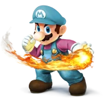 SSB4 Sprite Mario 4