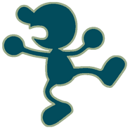 SSB4 Sprite Mr. Game & Watch 4