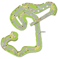 MK8 Sprite Königliche Rennpiste Layout