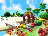 MP-L'ÎleTropicaleDeYoshi-Fond.png (64 kio) Fond d'écran de présentation du plateau dans Mario Party.
