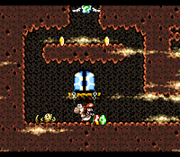 SMW2 Screenshot Tiefgründiges Grauen